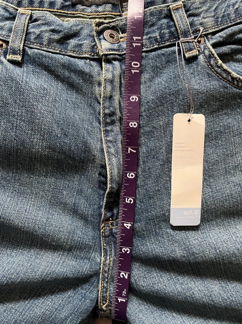 Apt. 9 Men’s Bootcut Jeans 34x34 - Medium Wash Y2K - NWT